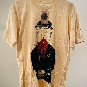 Man with hat and red beard - NEW tee-shirt with tag (Signifying Not) - LARGE
